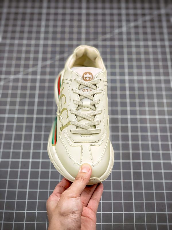 100% Replica Gucci Rhyton Vintage Sneaker in Overseas Exclusive Batch - Image 3