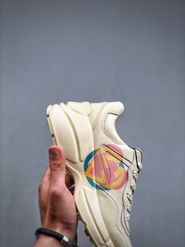 Replica Gucci Rhyton Vintage Sneakers with Original Packaging and Anti-Counterfeit Chip - Image 7