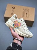 Replica Gucci Rhyton Vintage Trainer 5D Leather Sneakers With Original Packaging