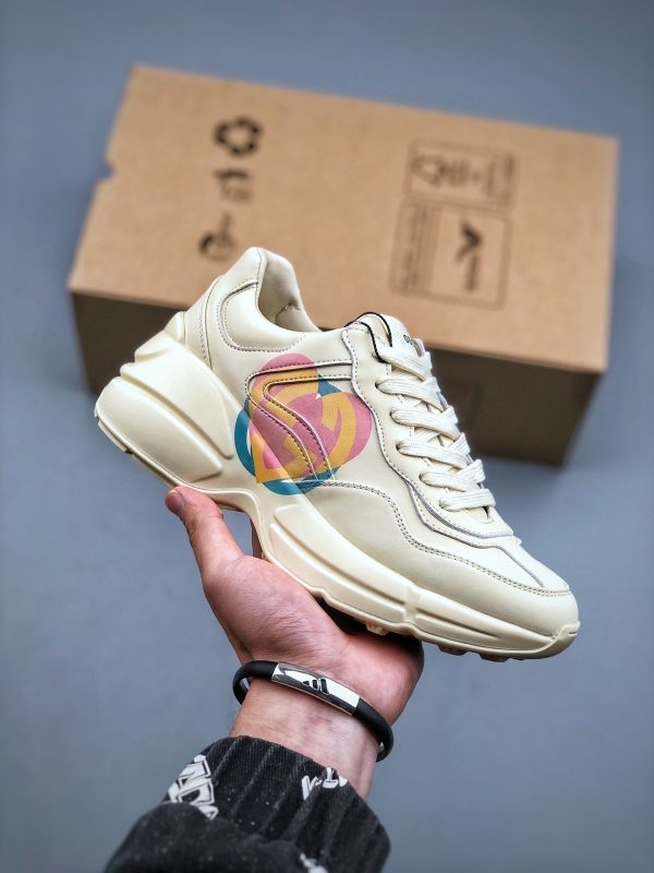 Replica Gucci Rhyton Vintage Sneakers with Original Packaging and Anti-Counterfeit Chip