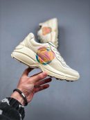 Replica Gucci Rhyton Vintage Trainer 5D Leather Sneakers With Original Packaging