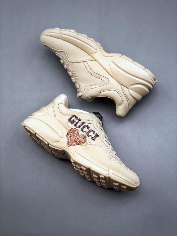 Authentic Replica Gucci Rhyton Vintage Trainer Sneakers - Image 10