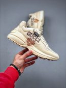 Replica Gucci Rhyton Trainer 5D Leather Sneaker