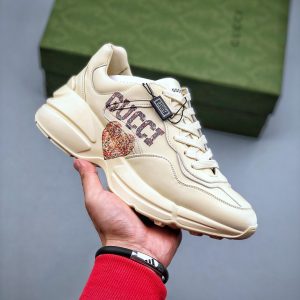 Authentic Replica Gucci Rhyton Vintage Trainer Sneakers