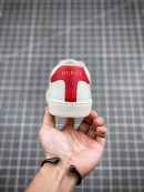 Gucci Replica White Sneakers Set, Italy Leather, Classic Red