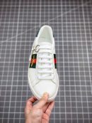 Replica Gucci Little White Sneaker Full Color Set No-Sew Technique Gold Bee