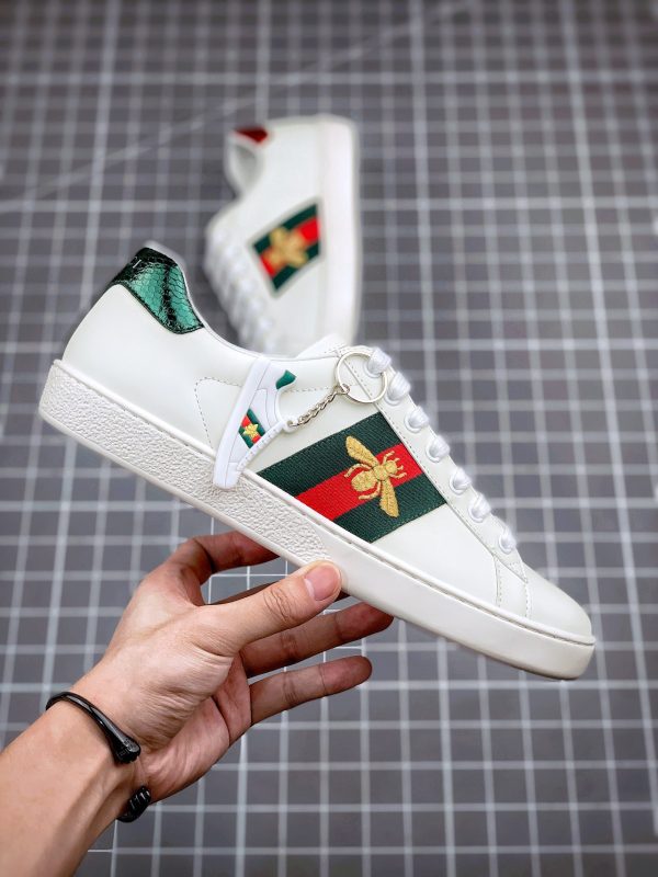 Gucci Replica White Sneakers Full Color Glue-Free Craft - Image 5