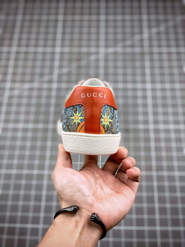 Gucci Replica Sneakers Non-Glue Craft Highest Quality Custom Bee Embroidery - Image 9