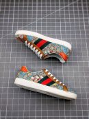 Replica Gucci White Sneakers Full Range No-Glue Craft, Gold Bee Embroidery