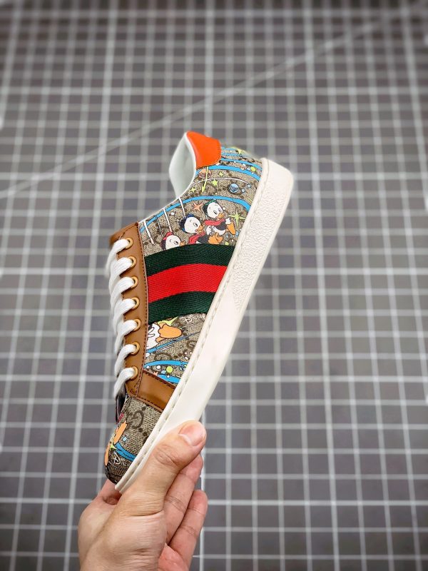 Gucci Replica Sneakers Non-Glue Craft Highest Quality Custom Bee Embroidery - Image 7