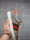 Replica Gucci White Sneakers Full Range No-Glue Craft, Gold Bee Embroidery