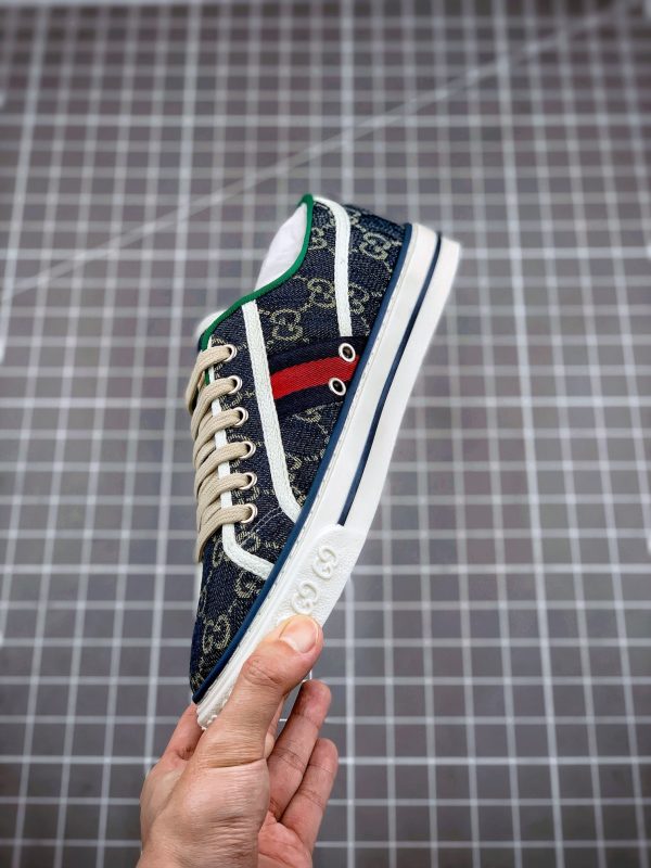 Replica Gucci Tennis 1977 Print Sneakers Canvas - Image 7