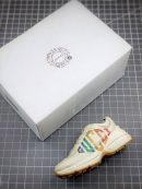 Replica Gucci Rhyton 5D Leather Sneakers with Authentic Components