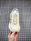 Replica Gucci Rhyton Vintage Trainer 5D Leather Sneakers