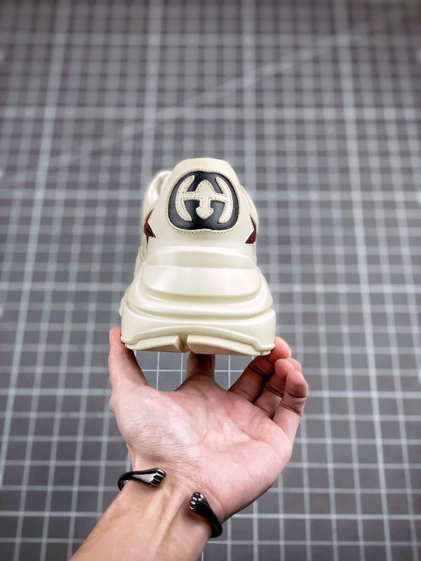 Replica Gucci Rhyton Vintage Sneakers with NFC Chip and Original Packaging - Image 9