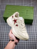 Replica Gucci Vintage Sneaker in Handmade Leather, With Original Packaging and Features