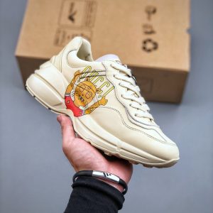 Replica Gucci Rhyton Vintage Trainer with NFC Chip and Full Original Packaging