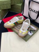 Replica Gucci Women's Vintage Low-Top Sneakers Green Box Set