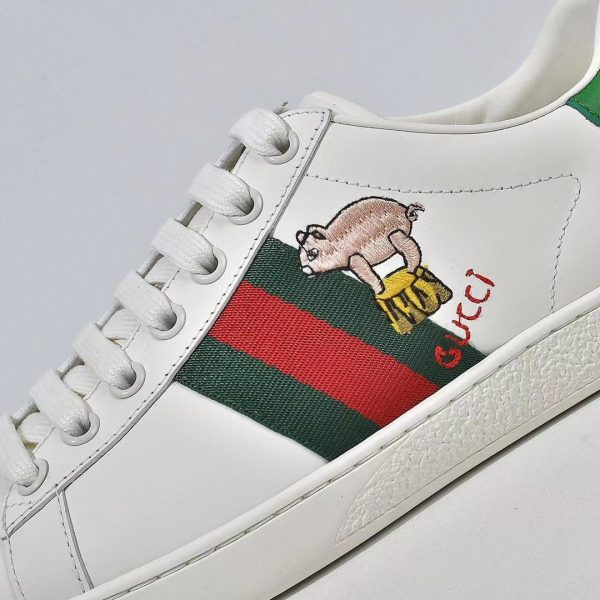 Replica Gucci White Sneakers Full Color Set - Image 4