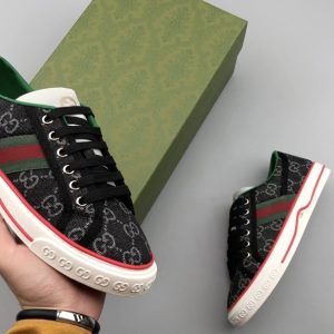 Replica Gucci Tennis 1977 Print Men's Sneakers